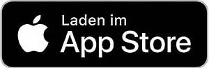 Ein Button mit dem Schriftzug "Laden im App Store".