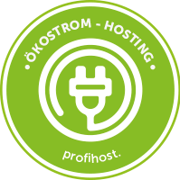 Ein Siegel für Ökostrom Hosting von Profihost