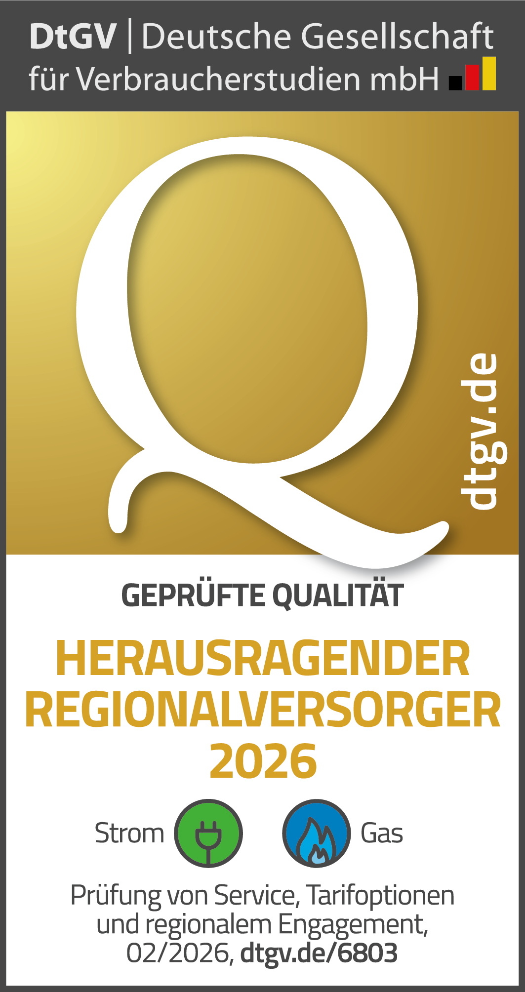 Ein Zertifikat für den Top Performer in Kundenzufriedenheit 2021.
